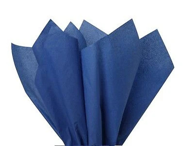 50X75CM TISSUE PAPER - NAVY X1